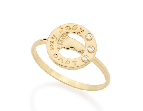 Anéis  JOIA BANHADA OURO 18K