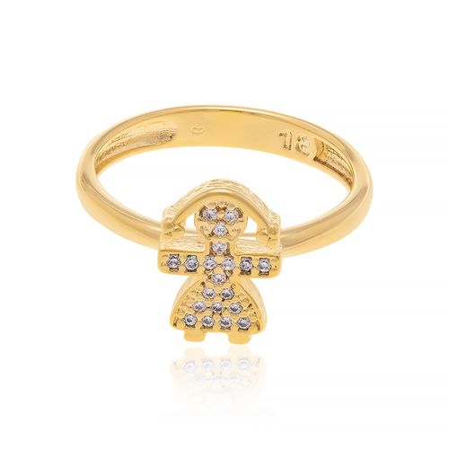 Anéis  JOIA BANHADA OURO 18K