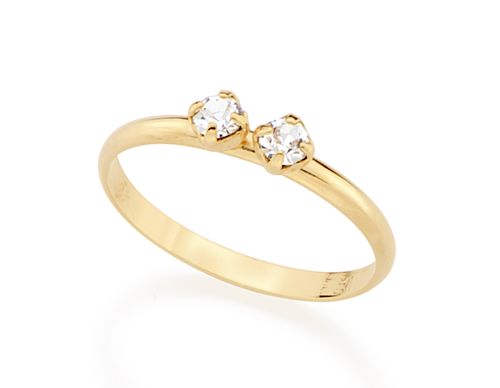Anéis  JOIA BANHADA OURO 18K