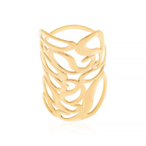 Anéis  JOIA BANHADA OURO 18K