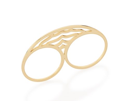 Anéis  JOIA BANHADA OURO 18K