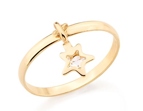 Anéis  JOIA BANHADA OURO 18K
