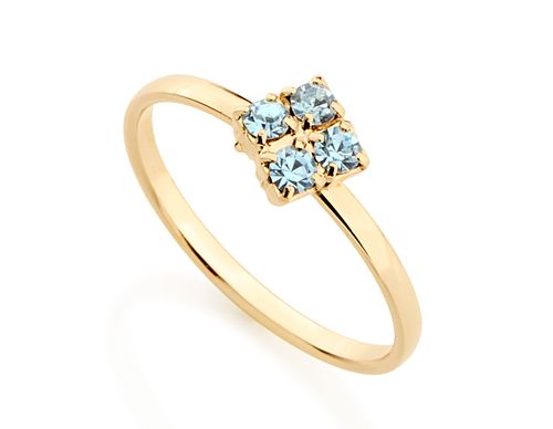 Anéis  JOIA BANHADA OURO 18K