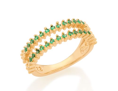 Anéis  JOIA BANHADA OURO 18K