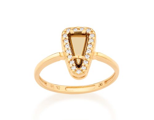 Anéis  JOIA BANHADA OURO 18K