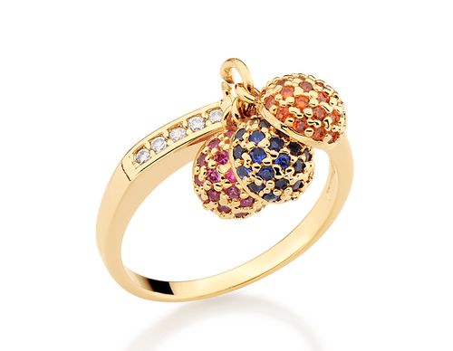 Anéis  JOIA BANHADA OURO 18K