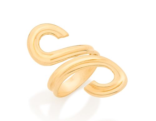 ANEL BANHADO A OURO 18K