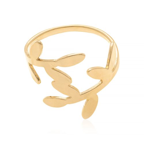 ANEL BANHADO A OURO 18K