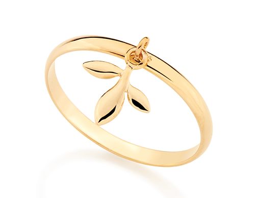 Anéis  JOIA BANHADA OURO 18K