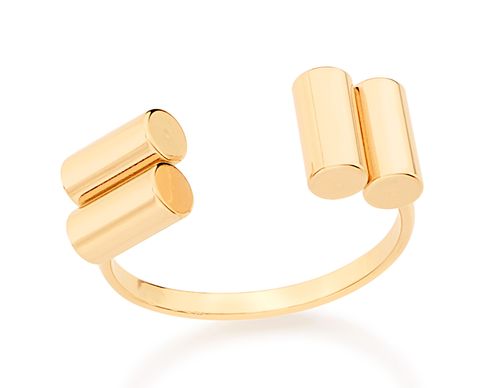 Anéis  JOIA BANHADA OURO 18K