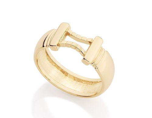 ANEL BANHADO A OURO 18K