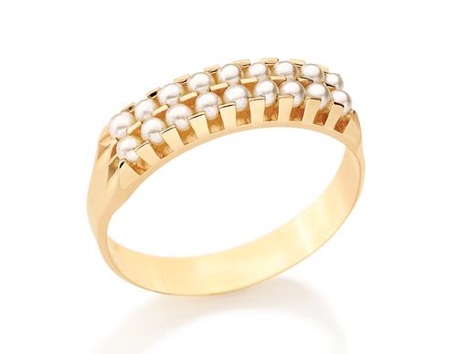 Anéis  JOIA BANHADA OURO 18K