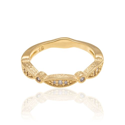 Anéis  JOIA BANHADA OURO 18K