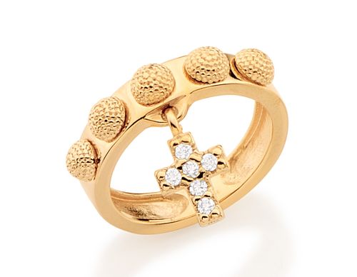Anéis  JOIA BANHADA OURO 18K