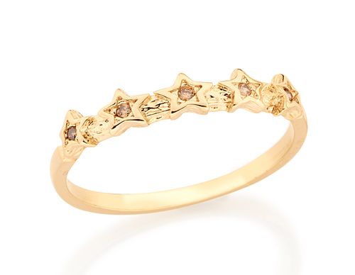 Anéis  JOIA BANHADA OURO 18K