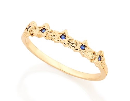 Anéis  JOIA BANHADA OURO 18K