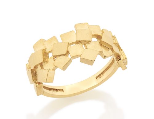 Anéis  JOIA BANHADA OURO 18K