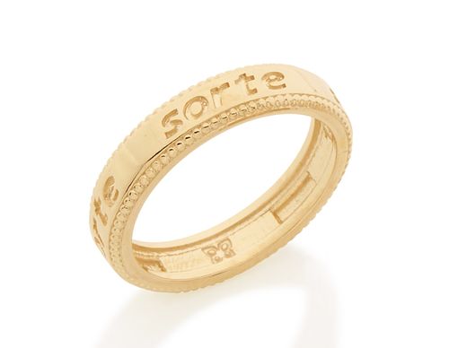 ANEL BANHADO A OURO 18K