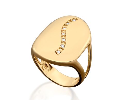 Anéis  JOIA BANHADA OURO 18K