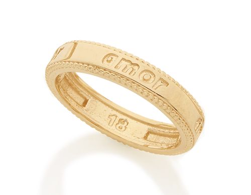 Anéis  JOIA BANHADA OURO 18K