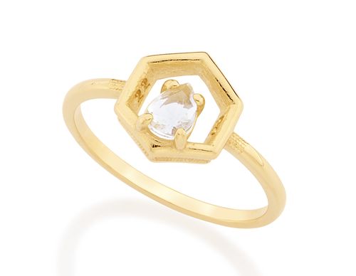 Anéis  JOIA BANHADA OURO 18K