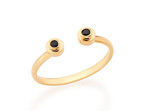 Anéis  JOIA BANHADA OURO 18K