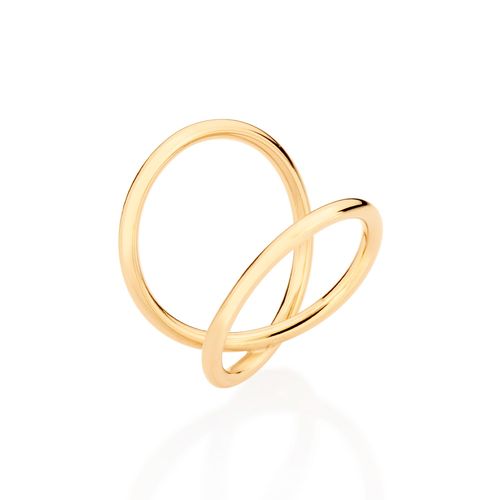 ANEL BANHADO A OURO 18K