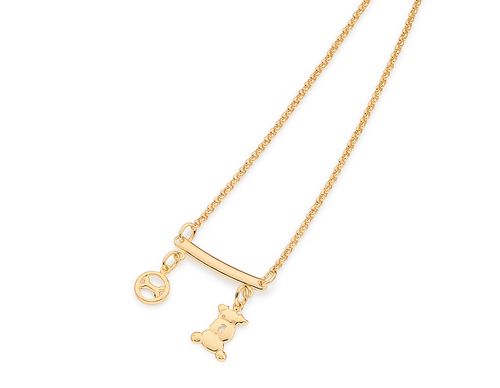 Colares e Correntes  JOIA BANHADA OURO 18K