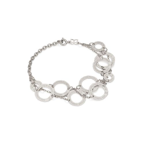 PULSEIRA BANHADA A RHODIUM 10 MANDAMENTOS