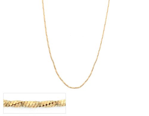 Colares e Correntes  JOIA BANHADA OURO 18K