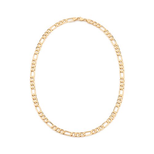 CORRENTE BANHADA  O OURO 18K COM ELOS INTERCALADOS