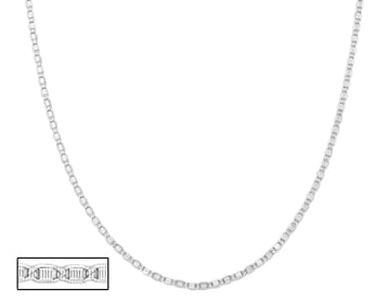 CORDÃO BANHADO A RHODIUM