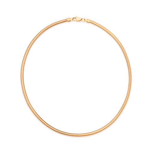 GARGANTILHA BANHADA A OURO 18K