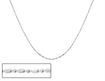 GARGANTILHA BANHADA A RHODIUM