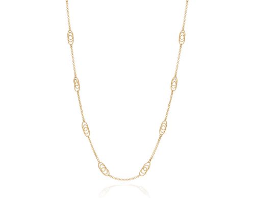 Colares e Correntes  JOIA BANHADA OURO 18K