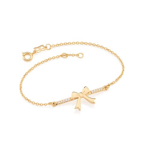 PULSEIRA BANHADA A OURO 18K LAÇO