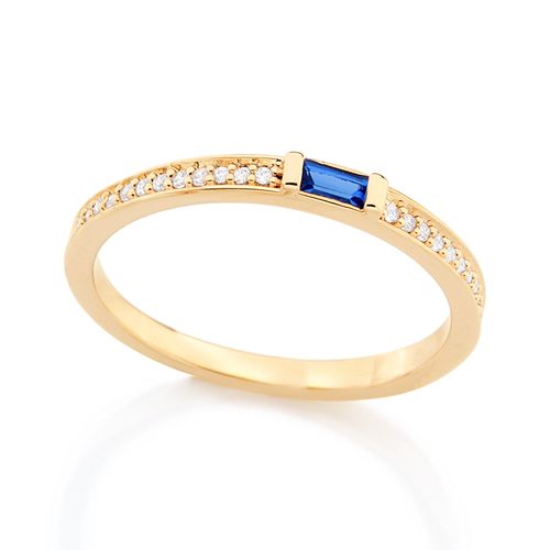 ANEL BANHADO A OURO 18K COM ZIRCÔNIAS E CRISTAL