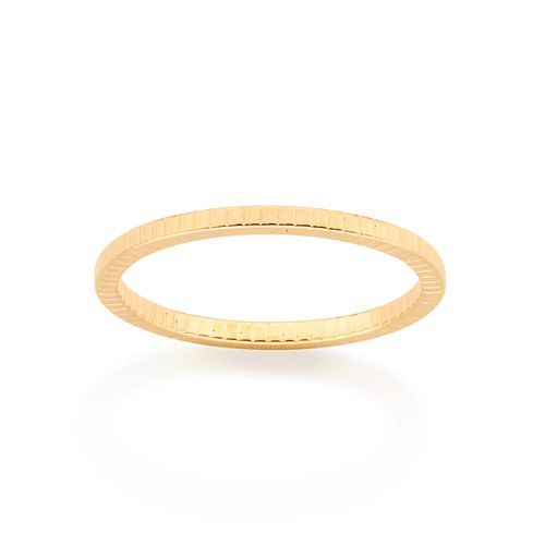 ANEL SKINNY BANHADO A OURO 18K