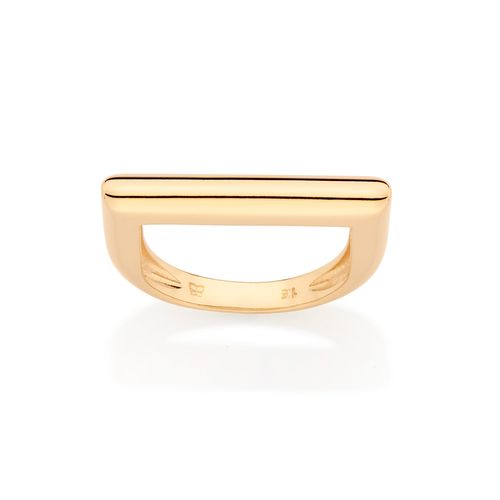 ANEL BANHADO A OURO 18K