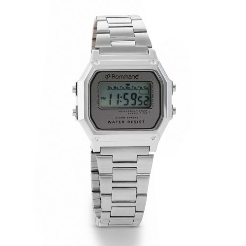 RELÓGIO DIGITAL PRATA