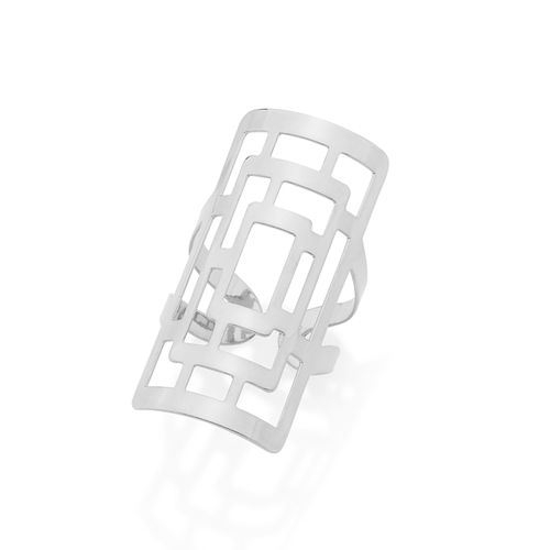 ANEL BANHADO A RHODIUM LABIRINTO