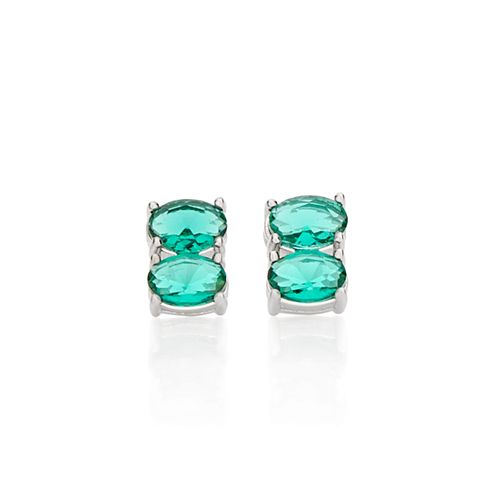 BRINCO BANHADO A RHODIUM COM CRISTAIS