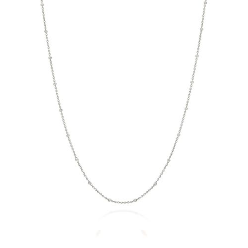 CORDÃO BANHADO A RHODIUM