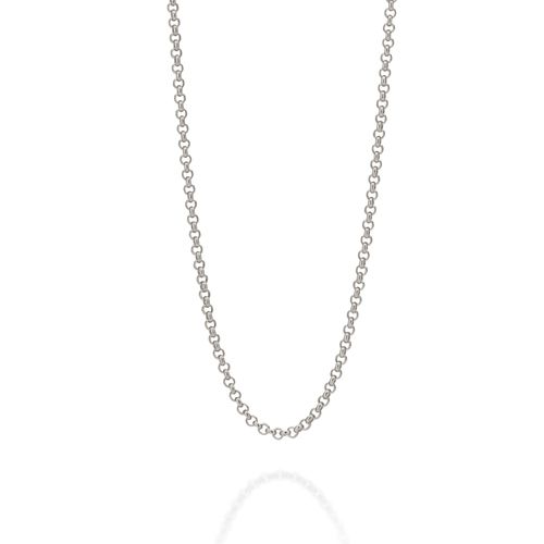 CORDÃO BANHADO A RHODIUM