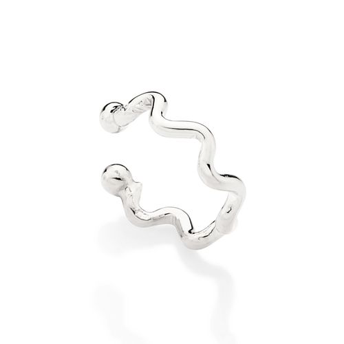 BRINCO PIERCING DE PRESSÃO BANHADO A PLATINA