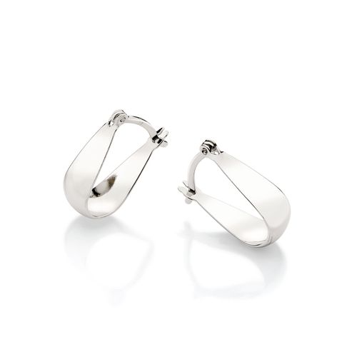 BRINCO ARGOLA BANHADO A PLATINA