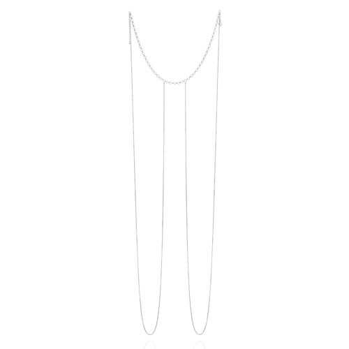 BODY CHAIN BANHADO A PLATINA