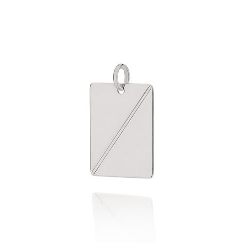 PINGENTE BANHADO A RHODIUM