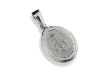 PINGENTE MEDALHA EM AÇO