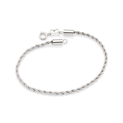 PULSEIRA TORCIDA BANHADA A PLATINA